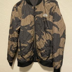 NORTH FACE REVERSIBLE MENS BOMBER JACKET